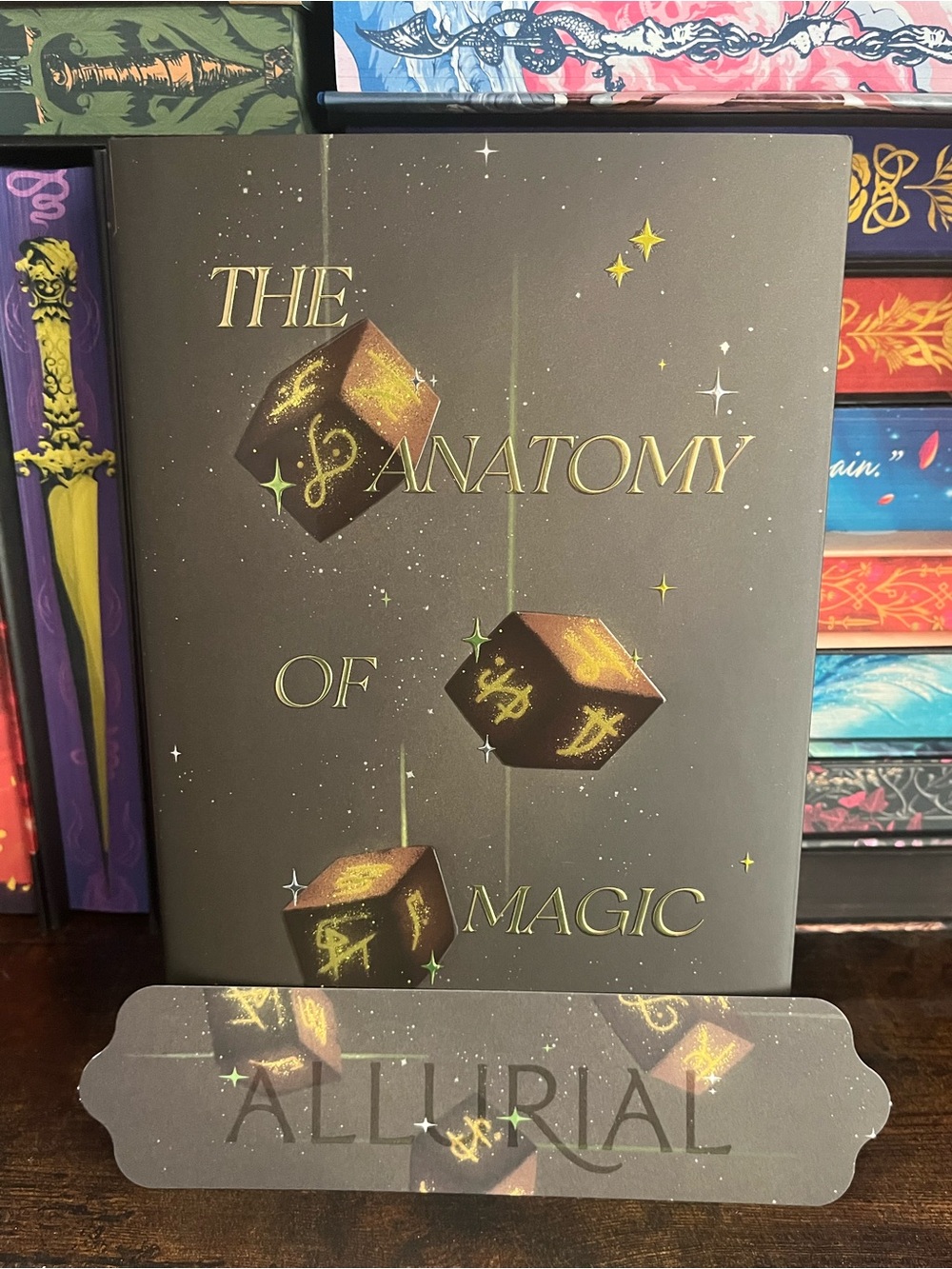 The Anatomy of Magic By Alexis L. Menard Allurial Edition Matching Bookmark